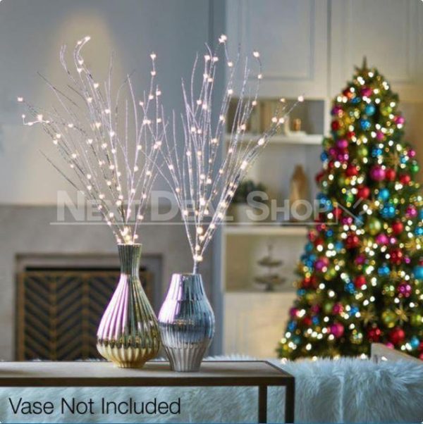 Elegant 2 Pcs LED Decorative Twig Lights - Image 2