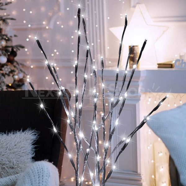 Elegant 2 Pcs LED Decorative Twig Lights - Image 3