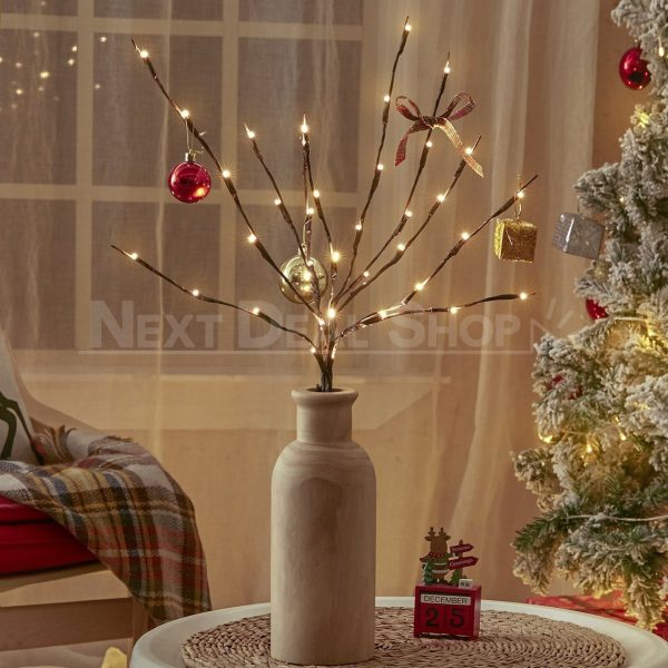 Elegant 2 Pcs LED Decorative Twig Lights - Image 8