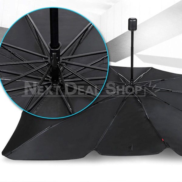 Foldable Windshield Sun Shade Umbrella - Image 5