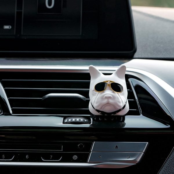 French Bulldog Aroma Stone Car Vent Diffuser