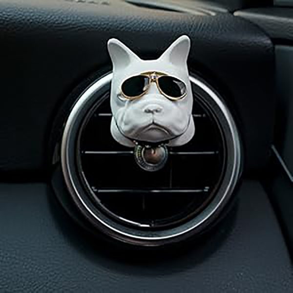 French Bulldog Aroma Stone Car Vent Diffuser - Image 2