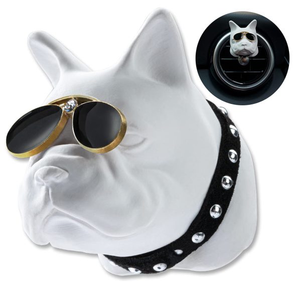 French Bulldog Aroma Stone Car Vent Diffuser - Image 4