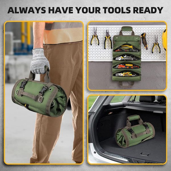 Heavy Duty Tool Roll Bag - Image 4