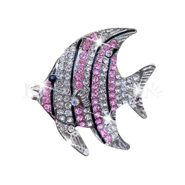 Rhinestone Fish Car Air Freshener - Image 4