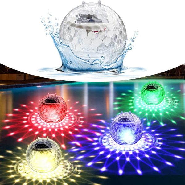 Solar Powered Color Changing Floating Light