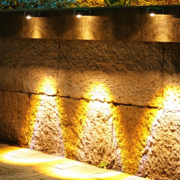 Solar Powered LED Outdoor Wall Lamp - Image 4