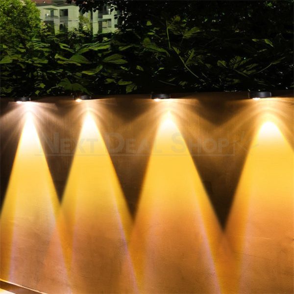 Solar Powered LED Outdoor Wall Lamp - Image 5