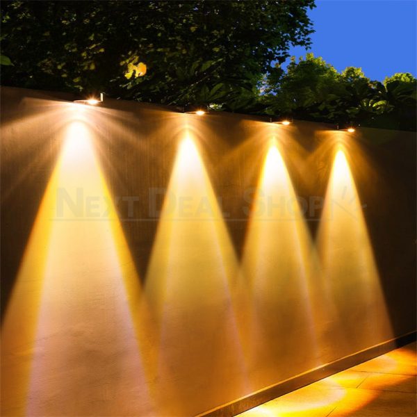 Solar Powered LED Outdoor Wall Lamp - Image 6