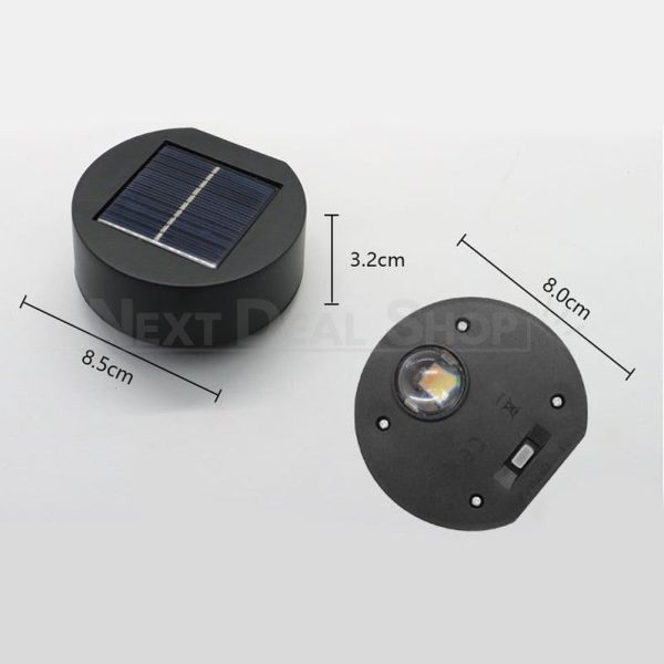 Solar Powered LED Outdoor Wall Lamp - Image 7