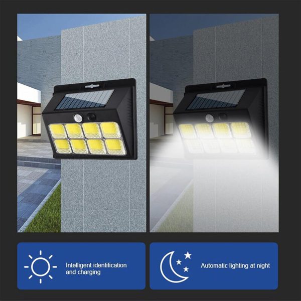 Solar Powered Motion Sensor Wall Light - Image 2