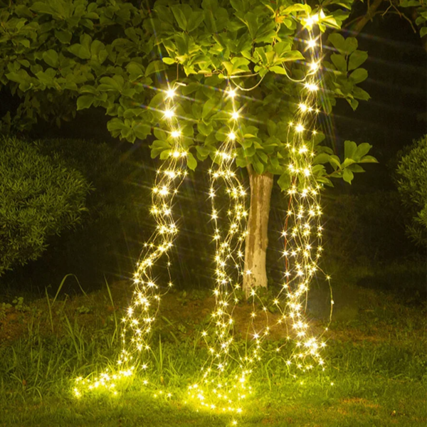 Solar Powered Waterfall Fairy String Light - Image 2