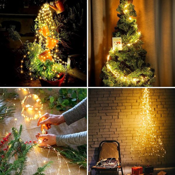 Solar Powered Waterfall Fairy String Light - Image 5