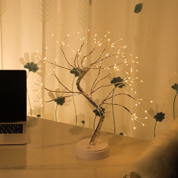 Sparkly Bonsai Tree Lamp - Image 4